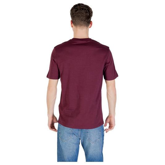 Lyle & Scott Bordeaux Cotton T-Shirt