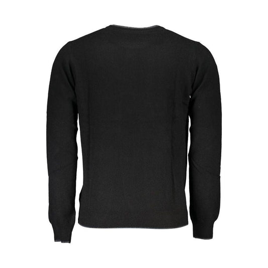 North Sails Black Polyamide Men Sweater North Sails Black