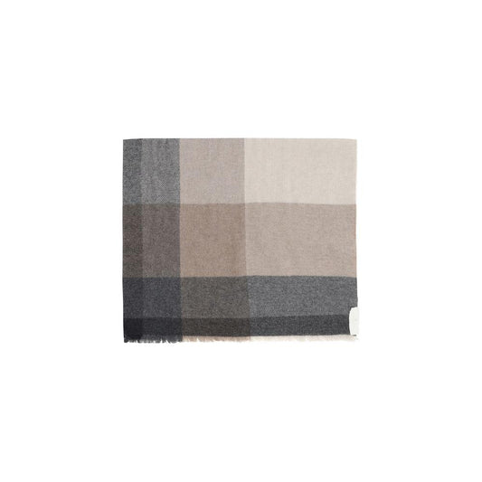 Brunello Cucinelli Wool and cashmere Scarf Brunello Cucinelli Dark Gray