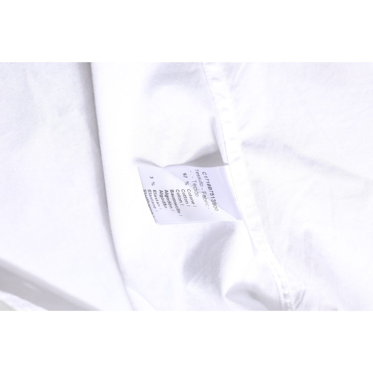 Daniele Alessandrini White Cotton Dress Formal Shirt