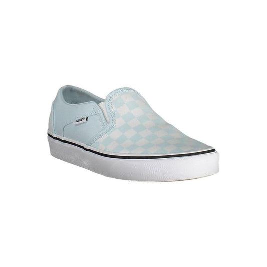 Vans Light Blue Polyester Women Sneaker Vans Gray
