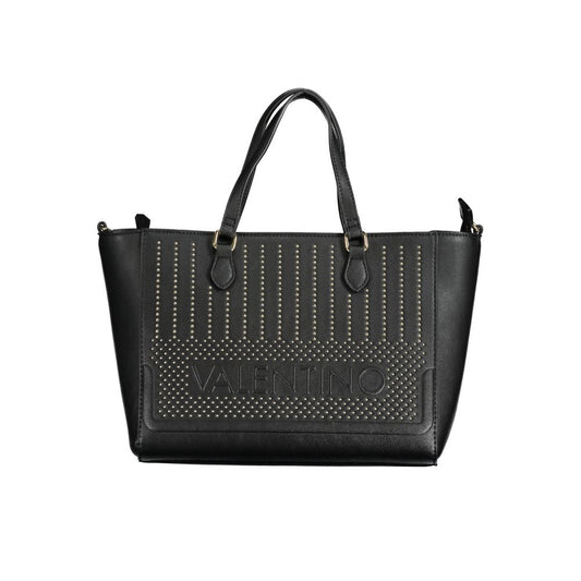 Valentino Bags Black Polyethylene Handbag Valentino Bags Dark Slate Gray