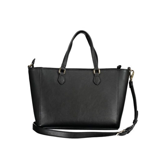 Valentino Bags Black Polyethylene Handbag Valentino Bags Dark Slate Gray