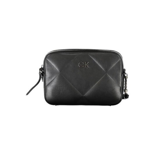 Calvin Klein Black Polyester Handbag Calvin Klein Dark Slate Gray