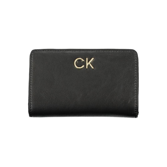 Calvin Klein Black Polyester Handbag Calvin Klein Dark Slate Gray