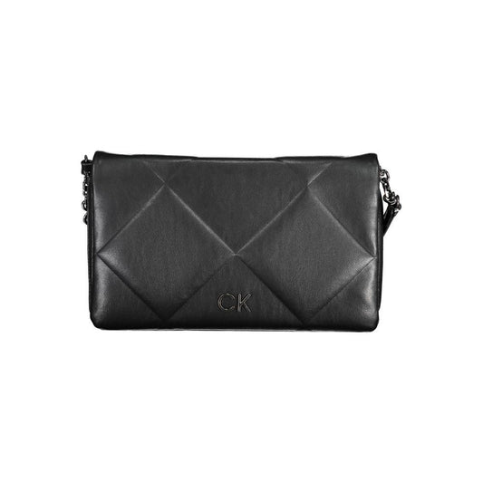 Calvin Klein Black Polyester Handbag Calvin Klein Dark Slate Gray