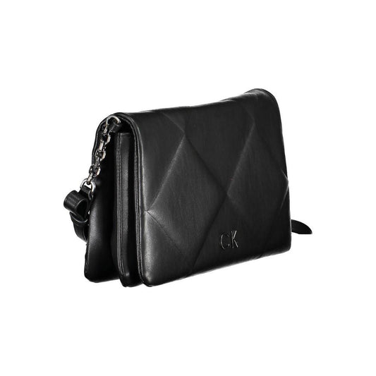 Calvin Klein Black Polyester Handbag Calvin Klein Dark Slate Gray