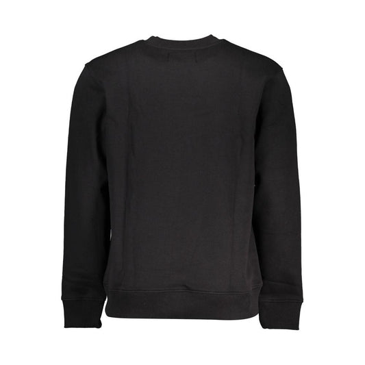 Calvin Klein Sleek Long Sleeve Crew Neck Sweatshirt Calvin Klein Black