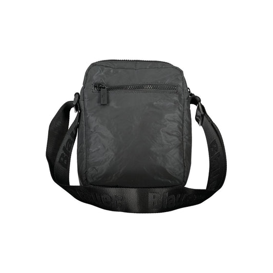 Blauer Sleek Black Shoulder Bag with Adjustable Strap Blauer Dark Slate Gray