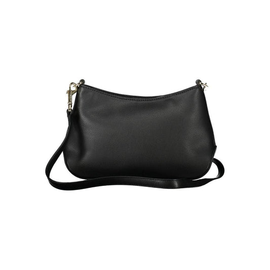Tommy Hilfiger Black Polyester Handbag Tommy Hilfiger Dark Slate Gray