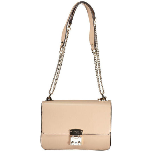 Guess Jeans Beige Polyethylene Handbag Guess Jeans Wheat