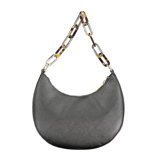 Valentino Bags Black Polyethylene Handbag Valentino Bags Dim Gray