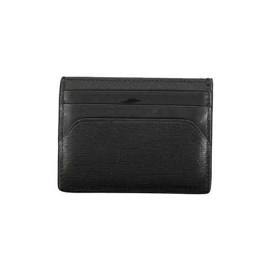 Tommy Hilfiger Black Leather Wallet Tommy Hilfiger Dark Slate Gray