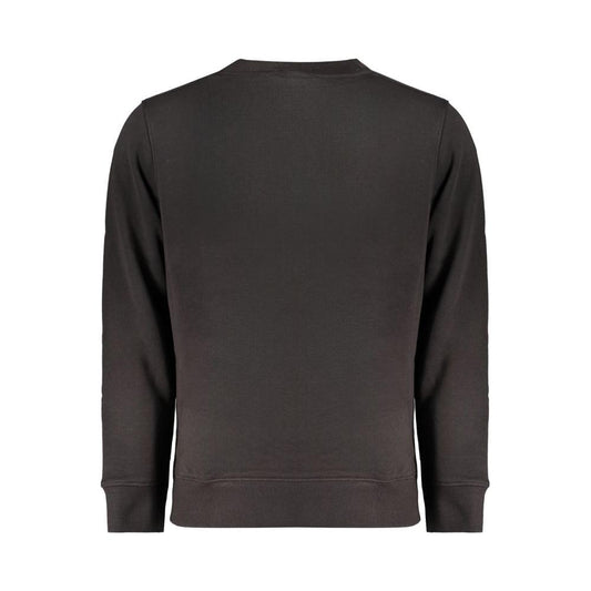 Calvin Klein Black Cotton Sweater Calvin Klein Dark Slate Gray