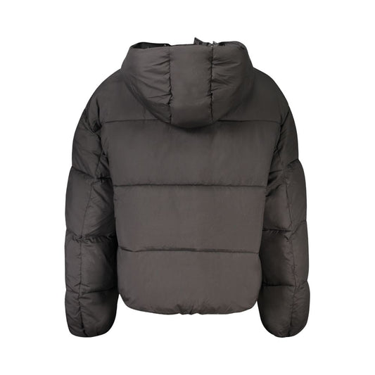 Calvin Klein Black Polyester Women Jacket Calvin Klein Dark Slate Gray