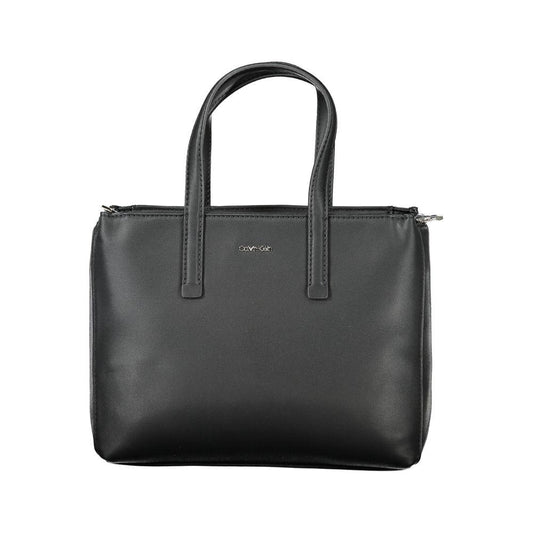 Calvin Klein Black Polyester Women Handbag Calvin Klein Dark Slate Gray
