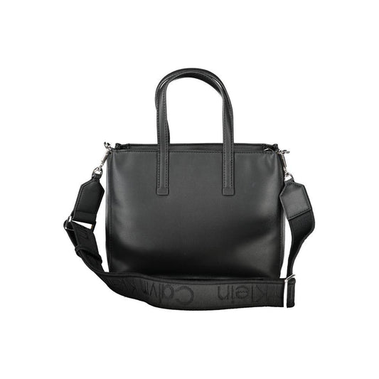 Calvin Klein Black Polyester Women Handbag Calvin Klein Dark Slate Gray