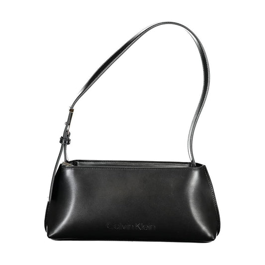 Calvin Klein Black Polyester Women Handbag Calvin Klein Dark Slate Gray