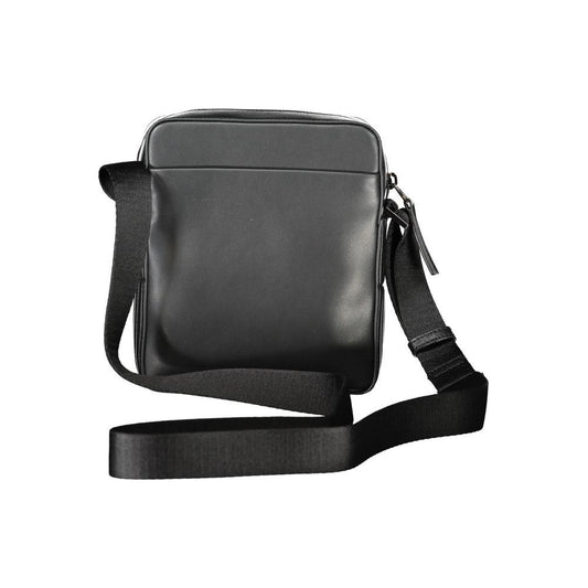 Calvin Klein Black Polyester Men Shoulder Bag Calvin Klein Dark Slate Gray