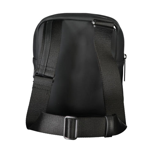 Calvin Klein Black Polyester Men Shoulder Bag Calvin Klein Dark Slate Gray