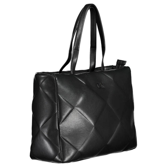 Calvin Klein Black Polyester Handbag Calvin Klein Dark Slate Gray