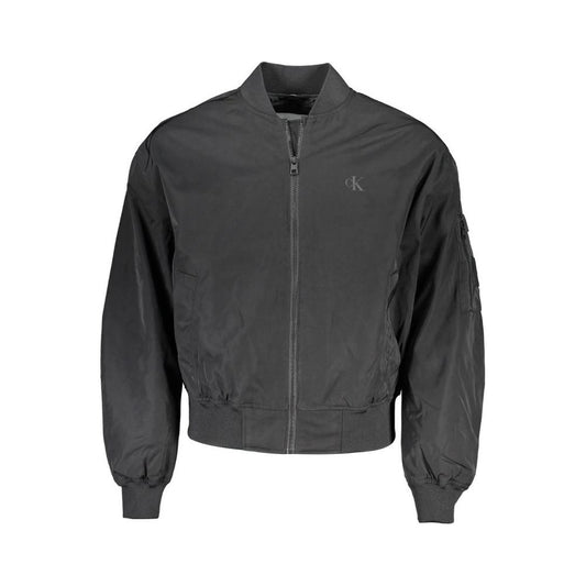 Calvin Klein Sleek Long Sleeve Zip-Up Jacket Calvin Klein Dark Slate Gray