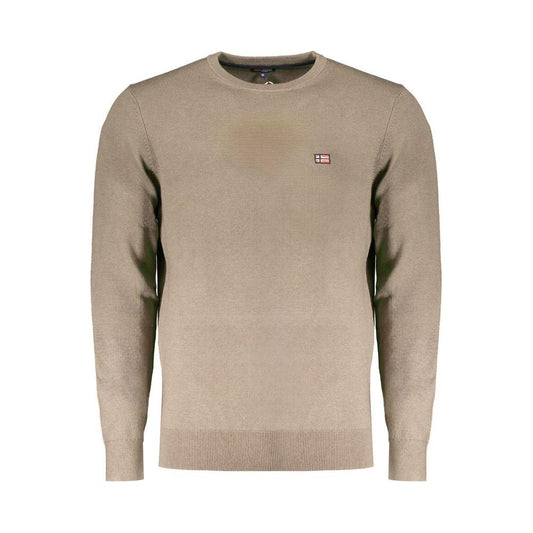 Norway 1963 Brown Wool Men Sweater Norway 1963 Rosy Brown