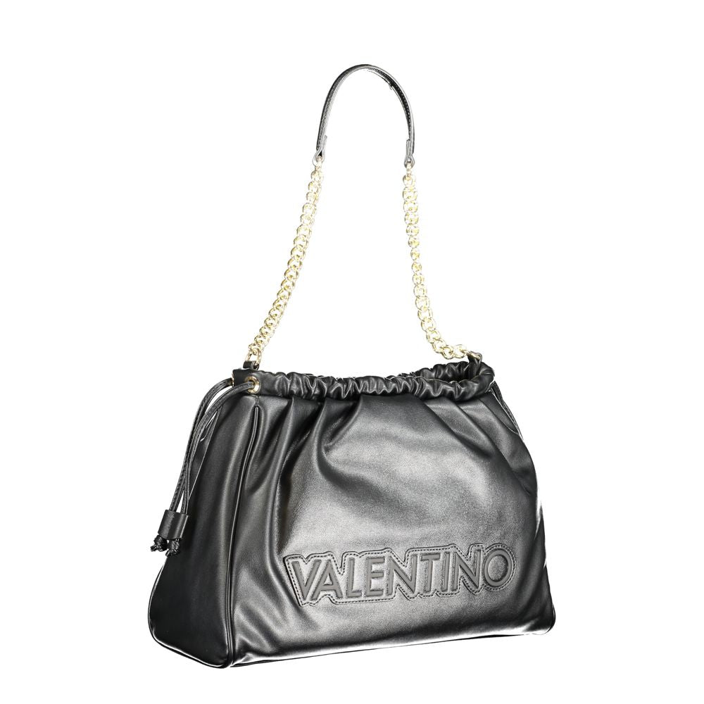 Front view with bag zipped and handles upright.