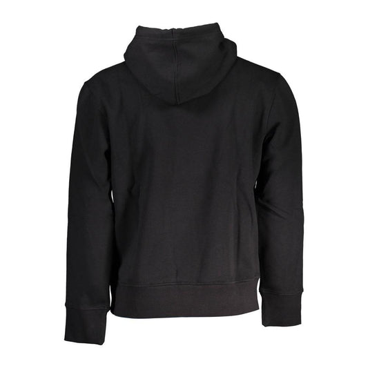Calvin Klein Black Cotton Men Sweater Calvin Klein Black
