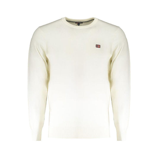 Norway 1963 White Wool Mens Sweater Norway 1963 Beige