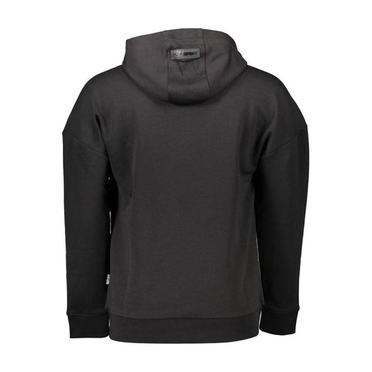 Plein Sport Black Cotton Men Sweater Plein Sport Dark Slate Gray