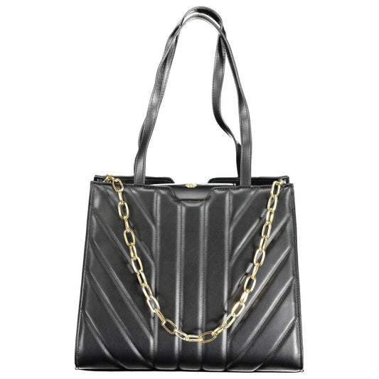 Valentino Bags Black Polyethylene Handbag Valentino Bags Dark Slate Gray