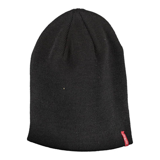 Levi's Black Acrylic Men Cap Levi's Dark Slate Gray