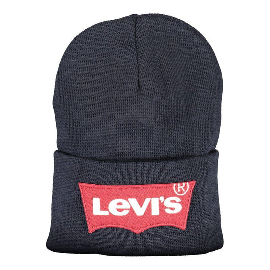 Levi's Blue Acrylic Men Cap Levi's Dark Slate Gray