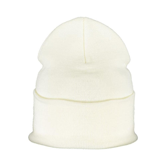 Levi's White Acrylic Hats & Cap Levi's Beige