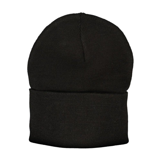 La Martina Black Polyester Hats & Cap La Martina Black