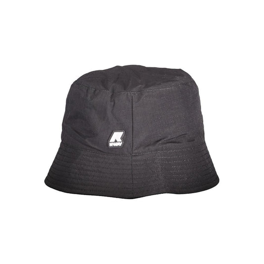 K-WAY Black Polyester Hats & Cap K-WAY Dark Slate Gray