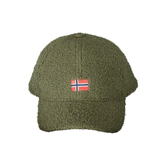 Norway 1963 Green Polyester Men Cap Norway 1963 Dark Olive Green