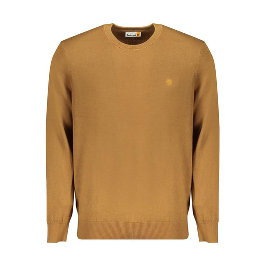 Timberland Brown Cotton Sweater Timberland Sienna