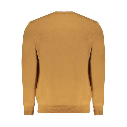 Timberland Brown Cotton Sweater Timberland Dark Khaki