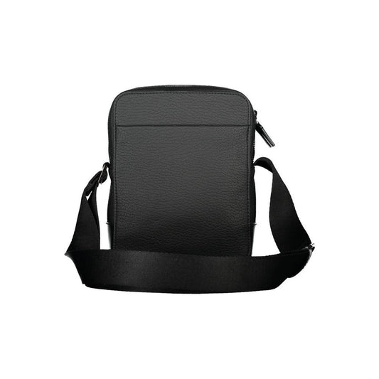 Calvin Klein Sleek Black Shoulder Bag with Contrasting Details Calvin Klein Dark Slate Gray