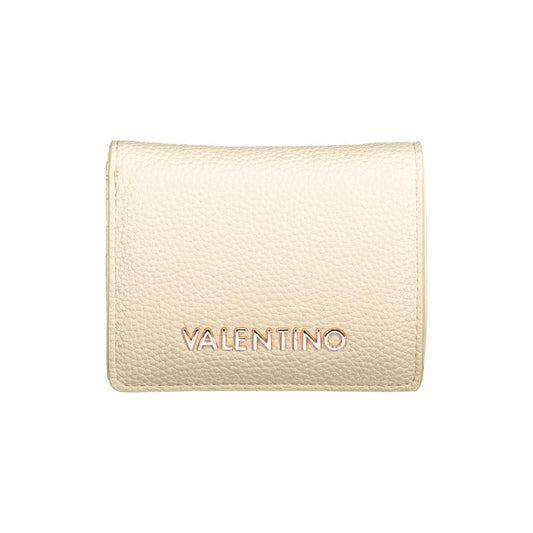 Valentino Bags Beige Polyethylene Wallet Valentino Bags Antique White