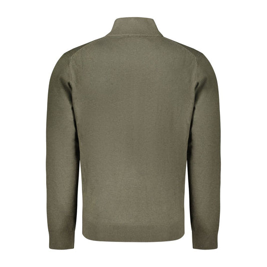 Norway 1963 Green Polyamide Men Cardigan Norway 1963 Dim Gray