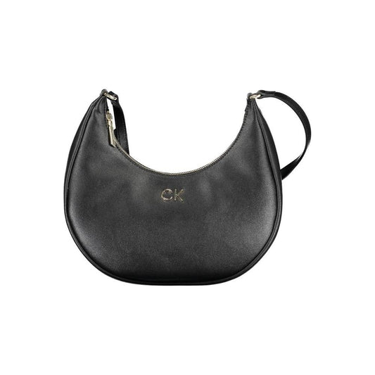 Calvin Klein Black Polyester Women Handbag Calvin Klein Dark Slate Gray