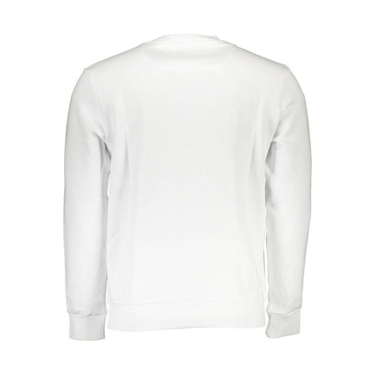 North Sails White Cotton Men Sweater North Sails White Smoke