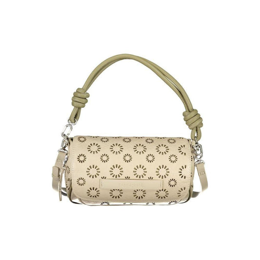 Desigual Beige Polyethylene Handbag Desigual Gray