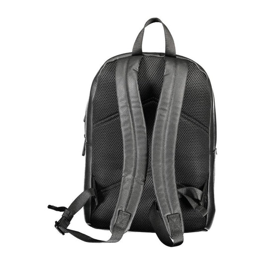 Calvin Klein Black Polyethylene Men Backpack Calvin Klein Dark Slate Gray