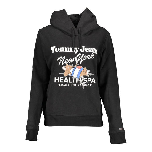 Tommy Hilfiger Black Cotton Women's Sweater Tommy Hilfiger Dark Slate Gray