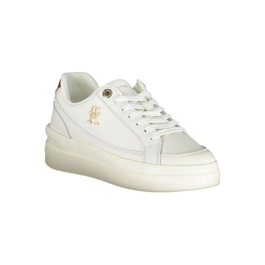Tommy Hilfiger Chic Contrasting Lace-Up Sporty Sneakers Tommy Hilfiger Light Gray