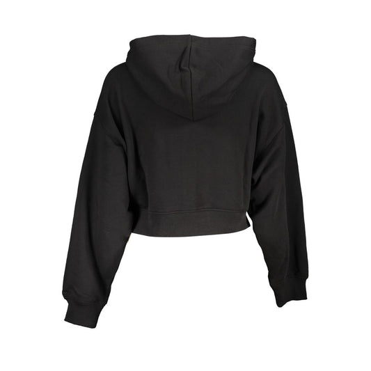 Calvin Klein Chic Hooded Sweatshirt in Timeless Black Calvin Klein Black